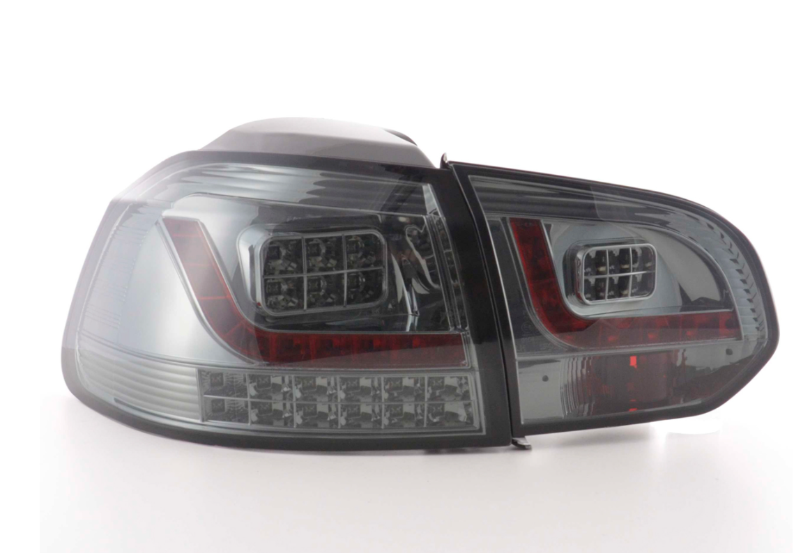 FK Set VW GOLF MK6 MK 6 08-12 1K LED REAR LIGHTS LAMPS TAIL BLACK LHD GTIAuto &amp; Motorrad: Teile, Auto-Ersatz- &amp; -Reparaturteile, Lichter &amp; Leuchten!