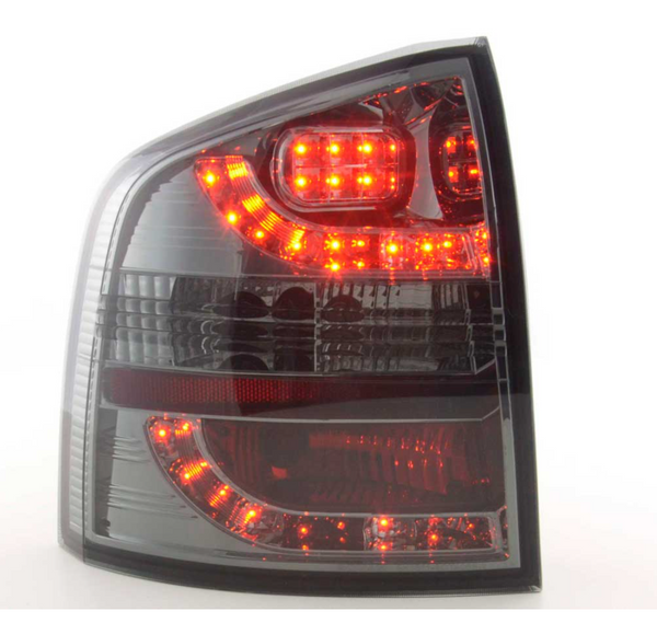 FK Pair SKODA OCTAVIA 2 MK2 1Z ESTATE LED REAR LIGHTS Smoke Black 05-12