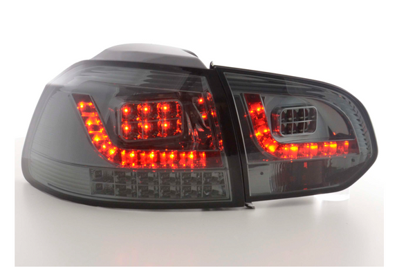 FK Set VW GOLF MK6 MK 6 08-12 1K LED REAR LIGHTS LAMPS TAIL BLACK LHD GTIAuto &amp; Motorrad: Teile, Auto-Ersatz- &amp; -Reparaturteile, Lichter &amp; Leuchten!