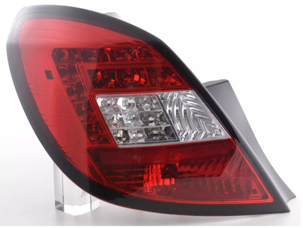 FK Set Rückleuchten LED Lightbar Opel Corsa D 5dr 06-10 rot klar LHD