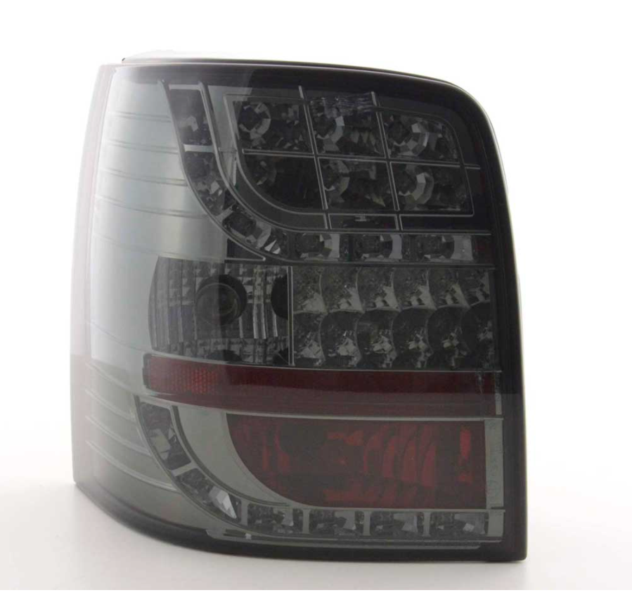 Set FK schwarz getönt LED Lichtleiste RÜCKLEUCHTEN LHD VW Passat 3B B5 97-00 schwarz