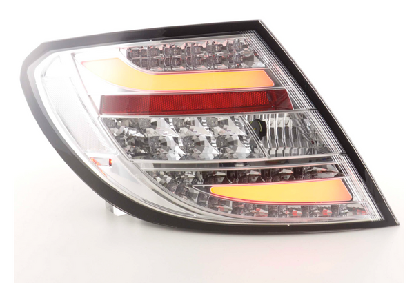 FK Paar LED-RÜCKLEUCHTEN Lightbar DRL Mercedes C-Klasse W204 2011+ klar LHD