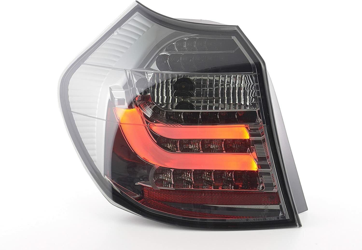 FK Set BMW E81 E87 FACELIFT 1 SERIES 07-11 RAUCHE ROTE LED-LICHTBAR-RÜCKLEUCHTEN