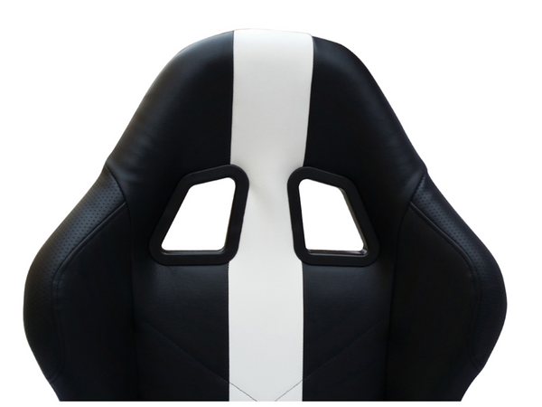 Stripe Simulator Chair Racing Seat Driving Game Xbox Playstation PC F1 VR Gaming - LJ Automotive