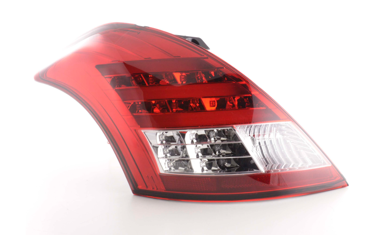 FK Paar LED DRL Rückleuchten Set Light Bar Suzuki Swift Sport 11+ rot s FZ / NZ