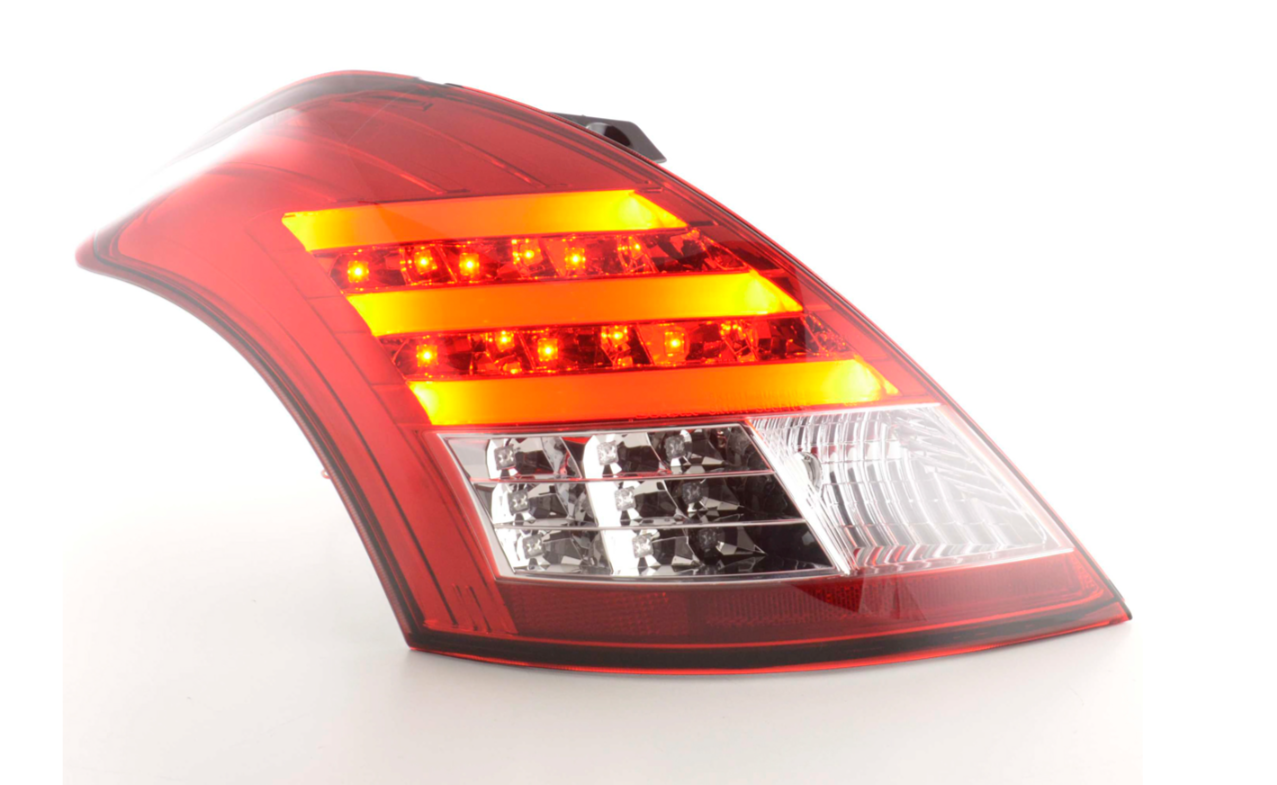 FK Paar LED DRL Rückleuchten Set Light Bar Suzuki Swift Sport 11+ rot s FZ / NZ