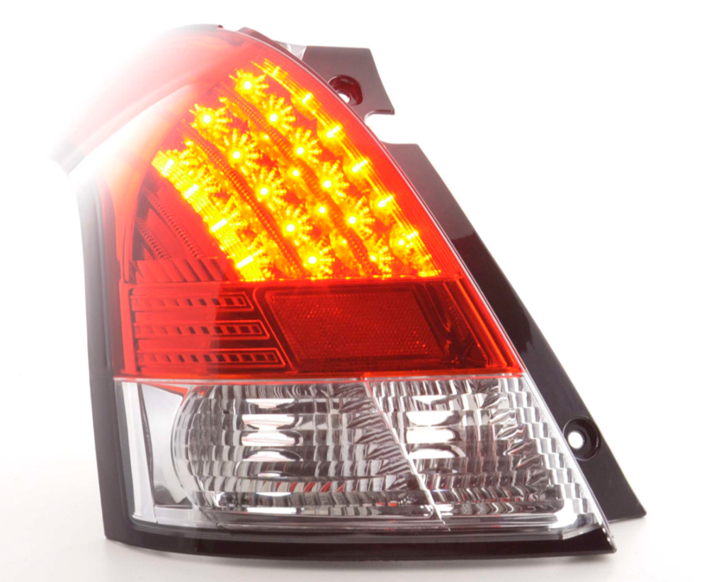 FK Paar Set LED Rückleuchten Suzuki Swift Typ MZ EZ 05+ klar / rot LHD