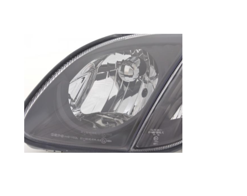 FK Pair Black Headlight H4 Mercedes SLK R170 96-04 AMG 170