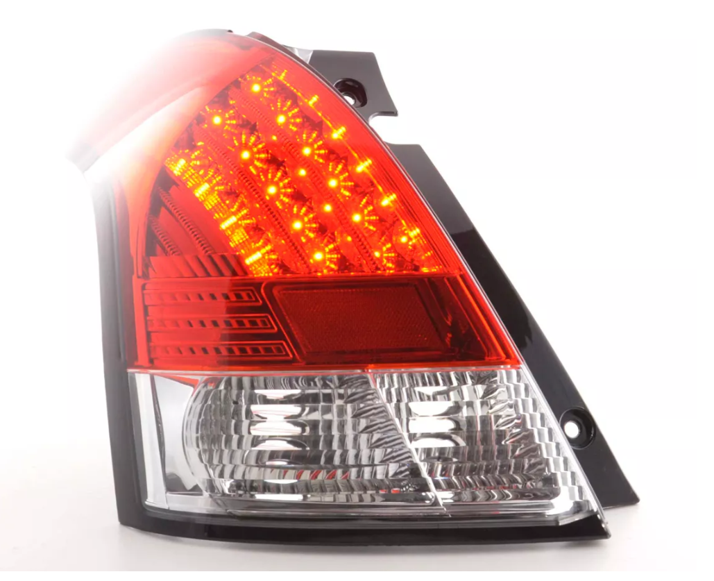 FK Paar Set LED Rückleuchten Suzuki Swift Typ MZ EZ 05+ klar / rot LHD