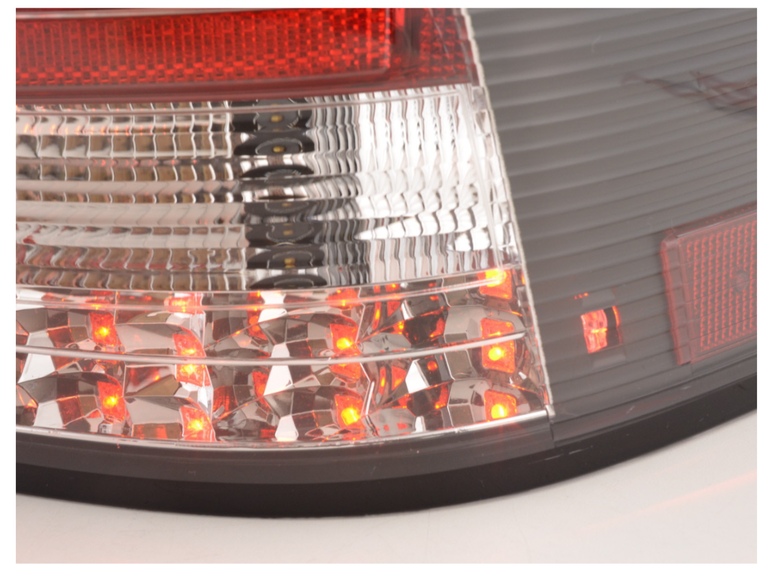 FK Paar Set LED-Lichtleiste DRL Rückleuchten Mercedes C-Klasse W203 Limousine 05-07