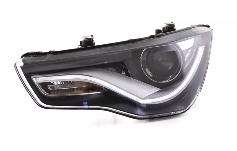 FK LED-Scheinwerfer LED DRL Lightbar Projektor Audi A1 8X 10-15 schwarz S1 LHD