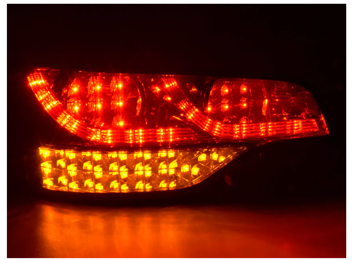 Satz FK Audi Q7 4L 06+ Rot Rauch LED Lightbar DRL Heck Rücklichter LHD