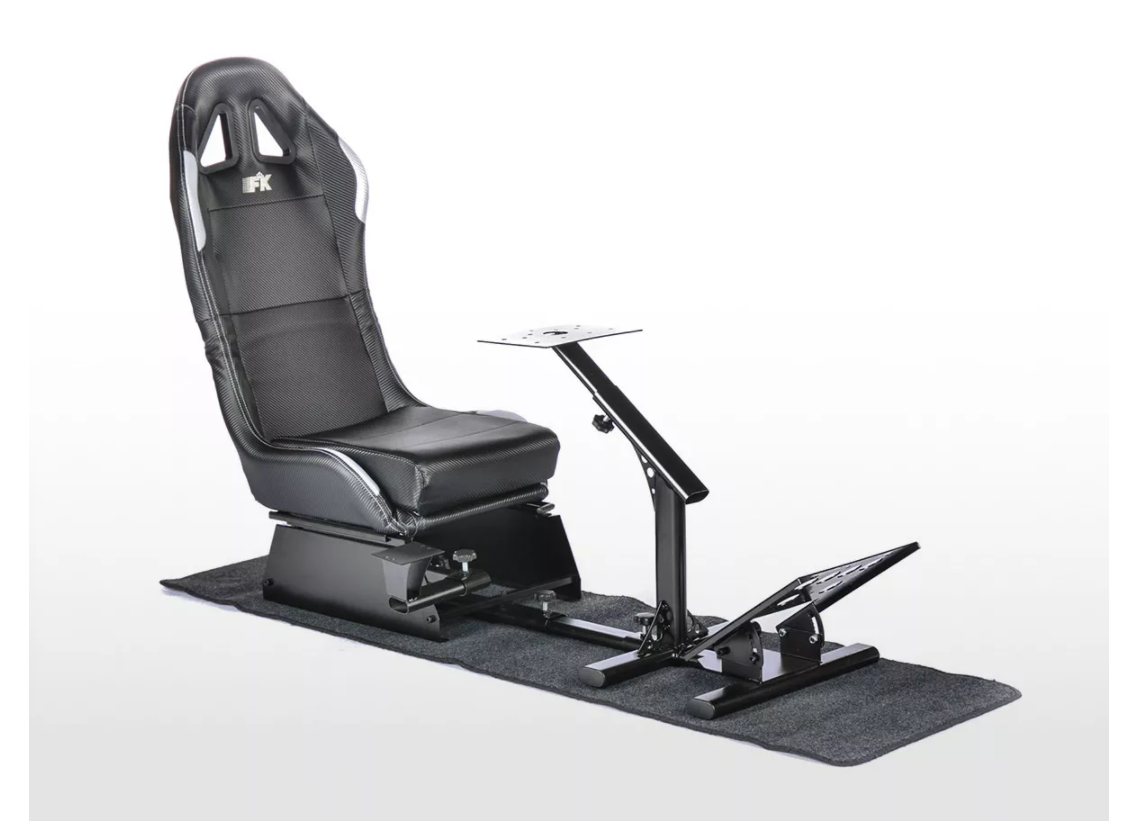 FK Simulator Chaise Course Siège Conduite Spiel Carbone Design PC Konsole F1 Spiel 