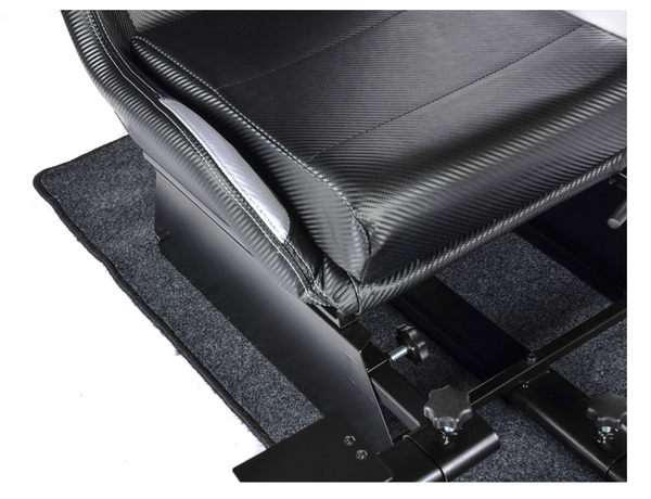 FK Simulador Silla Carreras Asiento Conducción Juego Carbon Diseño PC Console F1 