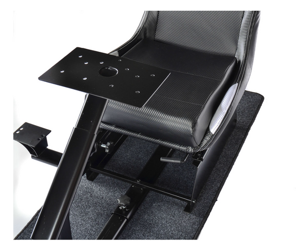 FK Simulador Silla Carreras Asiento Conducción Juego Carbon Diseño PC Consola F1