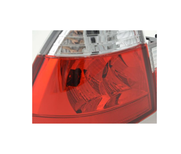 FK Pair REAR LIGHTS BMW 3-series E46 Touring 99-02 Red White Crystal inc harness