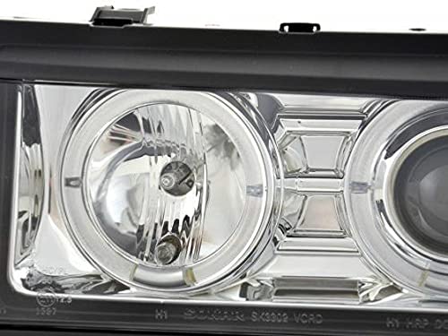 Pair of Headlights Design V Corrado Type 53i 87-95 Chrome-33609085