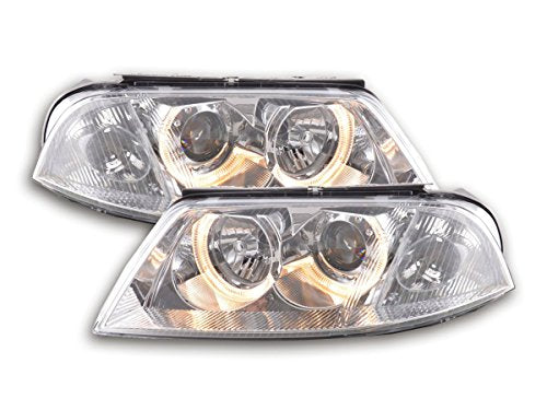 FK Automotive FKFSVW9501 Scheinwerfer Angel Eyes Set Chrom