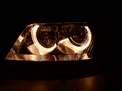 FK Automotive FKFSVW9501 Scheinwerfer Angel Eyes Set Chrom