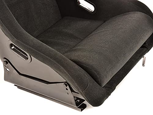 Dusseldorf 32655900 Pair of Non-Tilting Bucket Seats Black Fabric