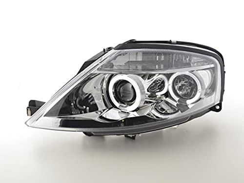 Pair of Headlights Design C. C3 02-08 Chrome 33595498