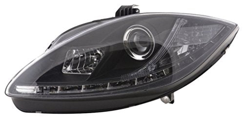 FK Automotive FKFSSE13503 Seat Leon 1P 09- Headlights black RHD (MODEL DISCONTINUED)