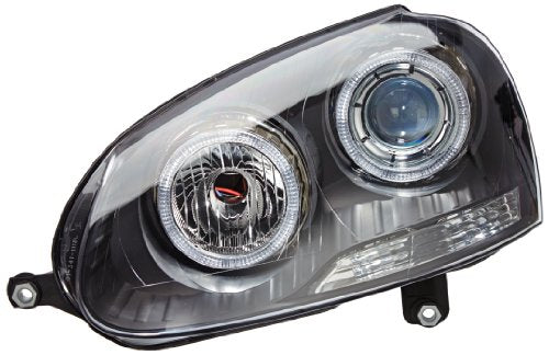 FK Automotive FKFS9002 Angel Eye Headlight Black