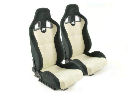 FKRSE011045 Columbus Alcantara Edition Bucket Seat Beige / Black