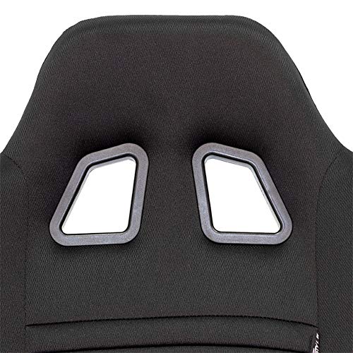 Sport seat 'T Eco' - Black - Dual-side reclinable back-rest - incl. slides