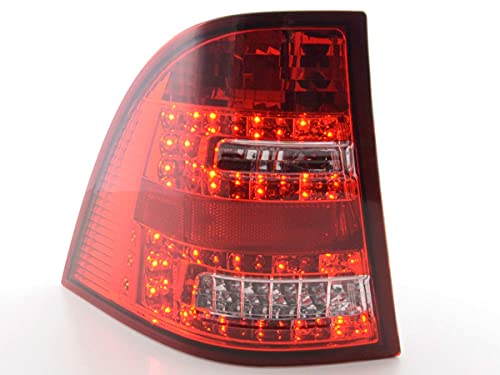 Paar Rückleuchten M. ML W163 98-05 Rot Chrom LED-33408368