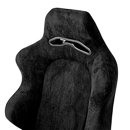 Sport seat 'C' - Black - Dual-side reclinable back-rest - incl. slides