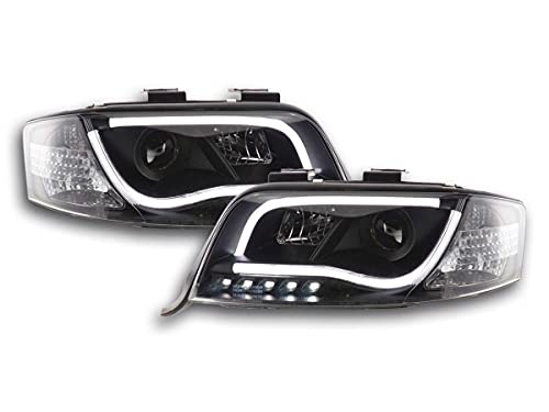 Pair of Daylight DRL LED A.A6 C5/4B 2001-2004 Black-33433085