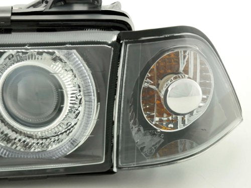 FK Automotive FKFS017-1 Angel Eye Headlight Black