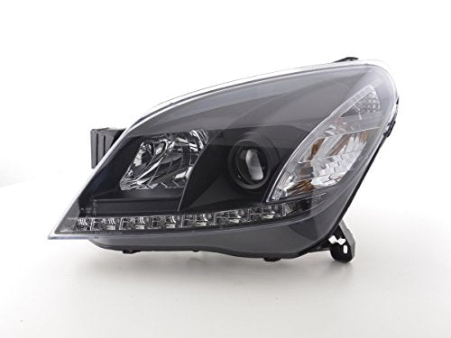 FK Automotive FKFSOP13503 LED DRL Lightbar Headlights, Black RHD