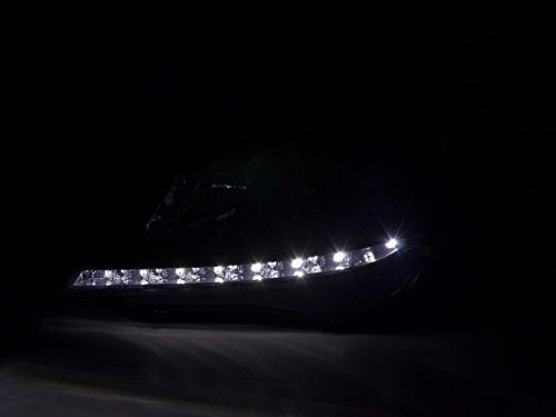 FK Automotive FKFSOP13503 LED DRL Lightbar Headlights, Black RHD