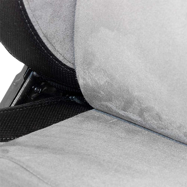 Sport seat 'Eco Soft' - Black/Grey - Dual-side reclinable back-rest - incl. slides