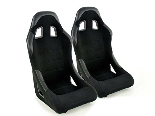 FK sport seat set Edition 4 textile black DP037