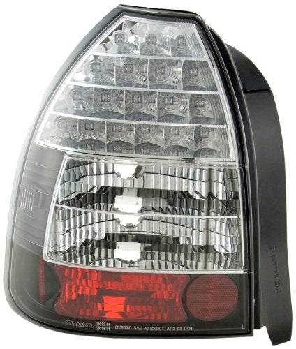 FK Automotive FKRLXLHO8023 LED Taillights Black