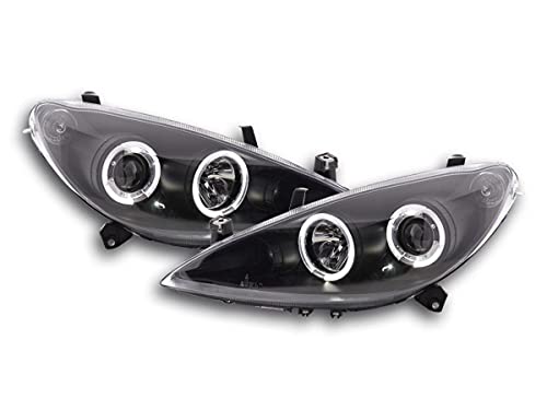 Pair of Headlights Design P. 206 98-03 Black-33608254