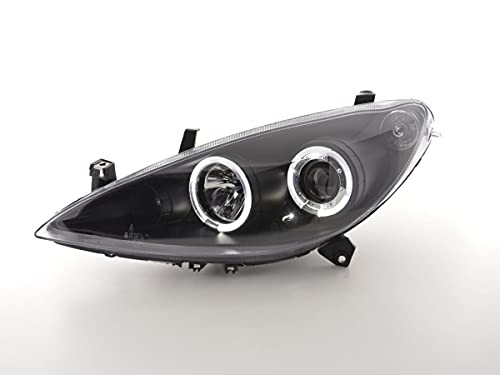 Pair of Headlights Design P. 206 98-03 Black-33608254