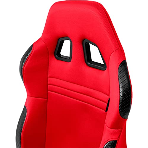 Sport seat 'T Eco' - Red - Dual-side reclinable back-rest - incl. slides