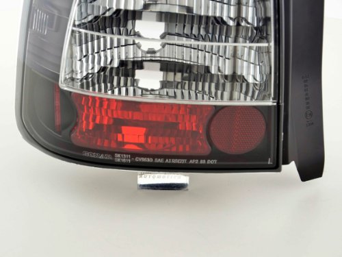 FK Automotive FKRLXLHO8023 LED Taillights Black