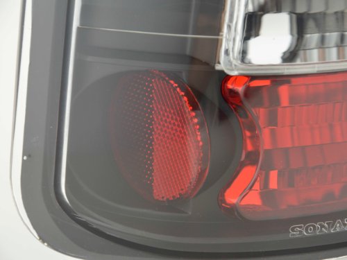 FK Automotive FKRLXLHO8023 LED Taillights Black