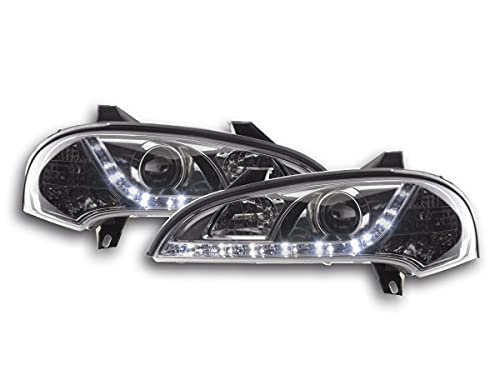 Pair of Daylight LED Headlights O. Tigra 95-03 Chrome 3321462