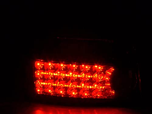 Pair of Rear Lights A. A6 4B Saloon 97-03 Non TDI LED Fume-33309295