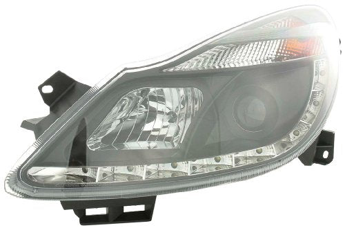 FK-Automotive Daylight Scheinwerfer Opel Corsa D Bj. 06- schwarz