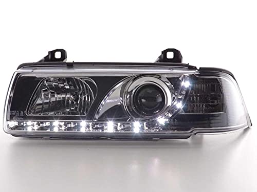 Pair of Daylight LED B. Series 3 Cab E36 92-98 Chrome-33306041