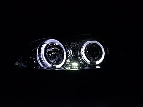 Pair of Angel Eyes O. Vectra B 99-02 Chrome 33412705