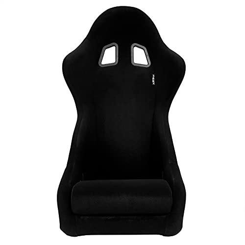 Sport seat 'K12 Wide' - Black - Non-reclinable back-rest - incl. slides