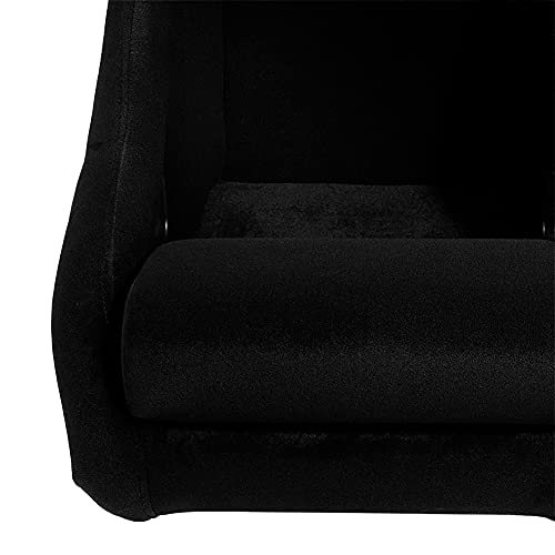 Sport seat 'K12 Wide' - Black - Non-reclinable back-rest - incl. slides